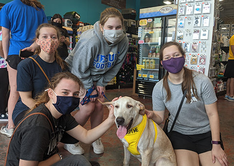 ASH Students Volunteer with Take Paws Rescue for Adoption Event | News ...