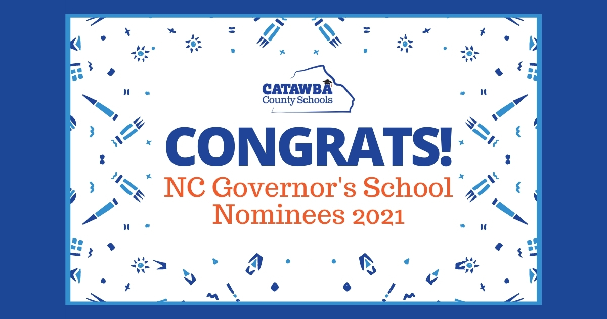 Congratulations to Our Governor's School Nominees! | News Details Page