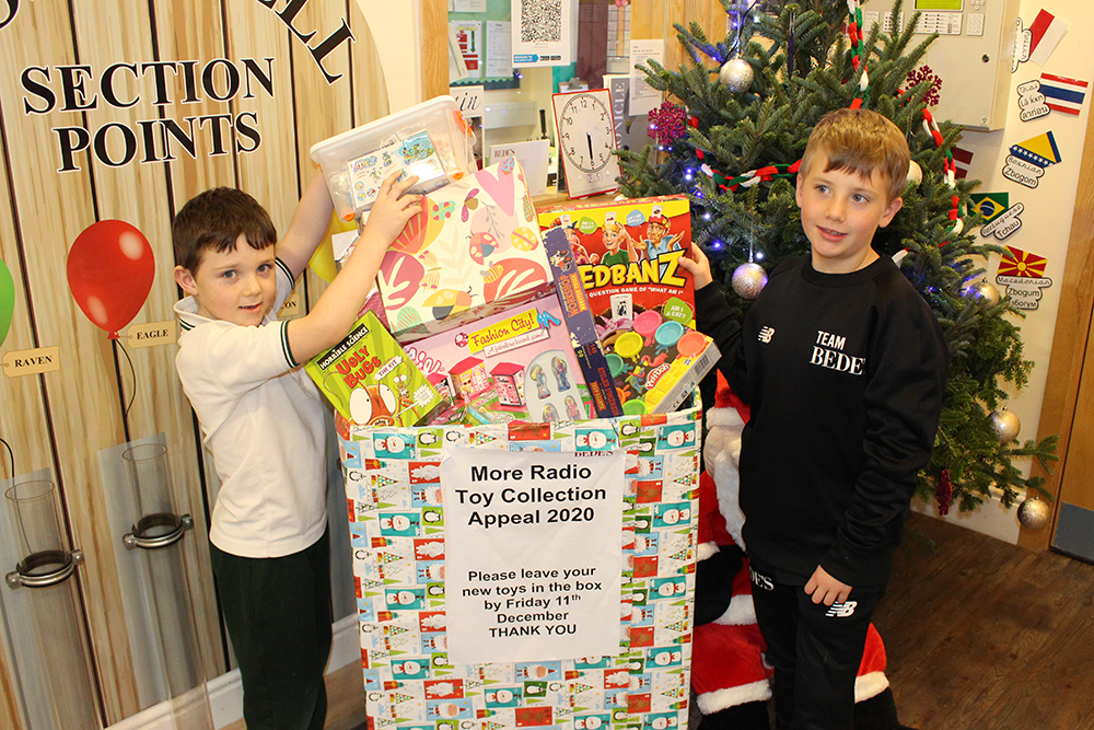 Pupils Give Generously to Local Christmas Charity Appeals | Bede's News ...