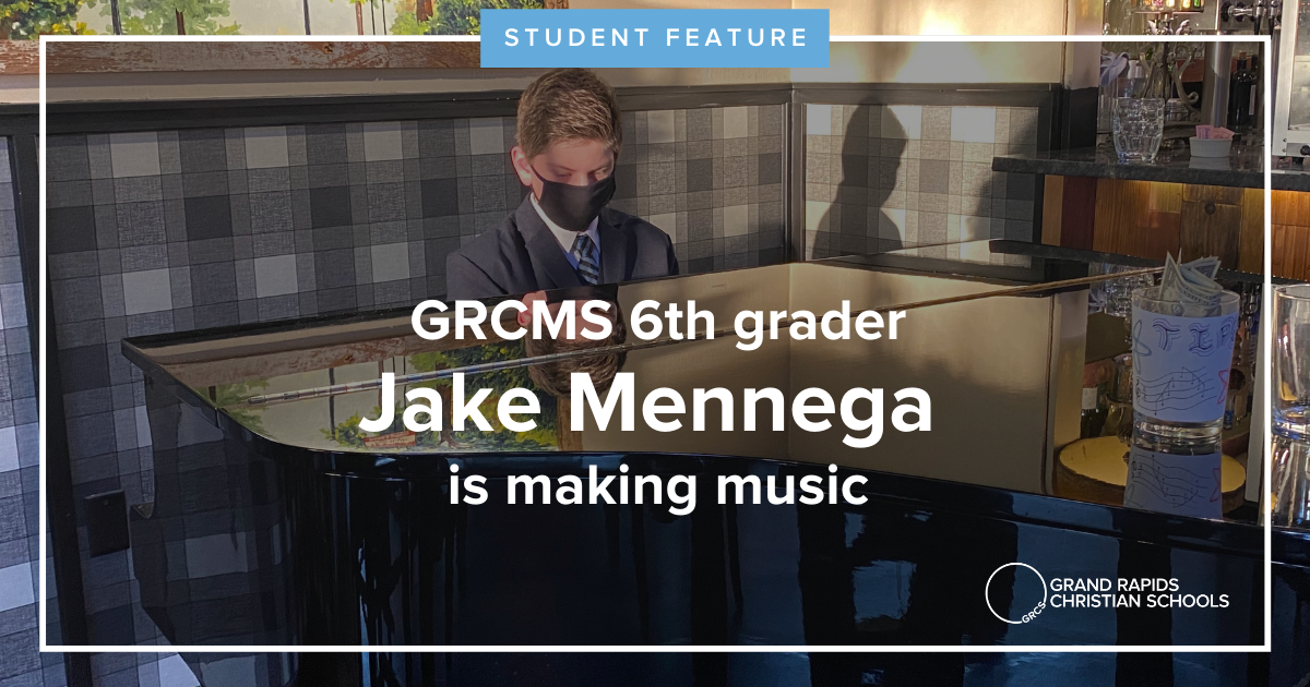 Jake Ragasa Student Feature: GRCMS 6th Grader Jake Mennega is Making Music | The ...