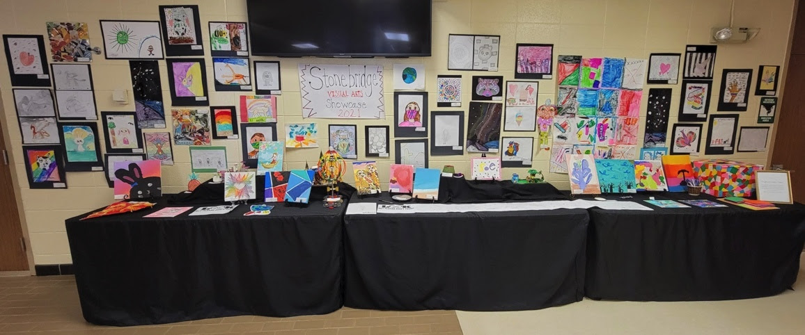 Art Display Boards Showcase Student Artwork