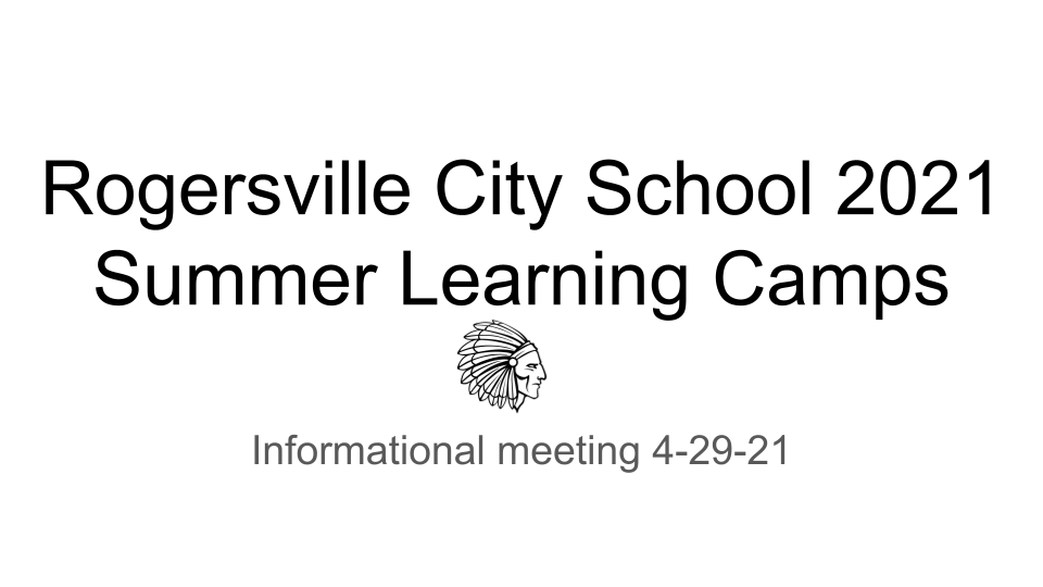 Summer Camp Info Meeting Recording | Details