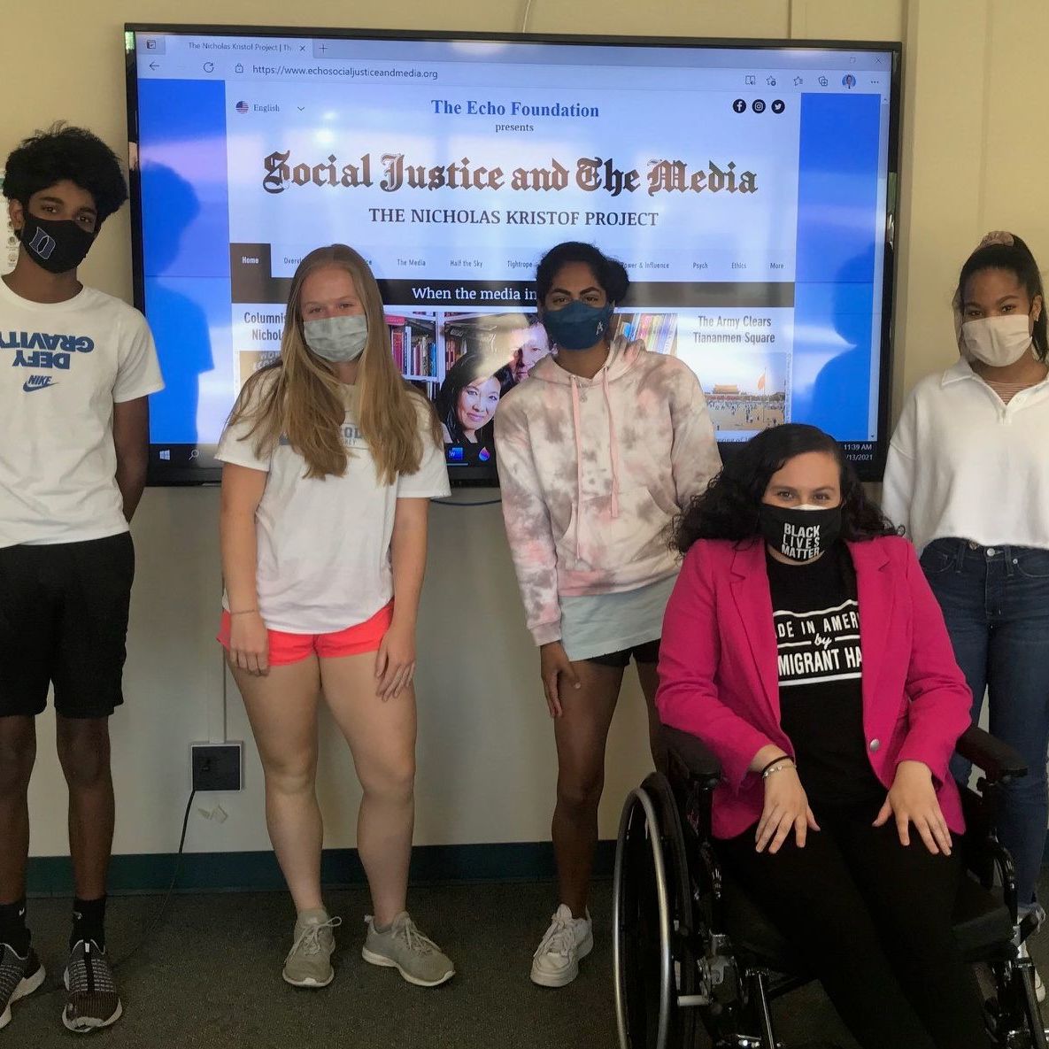 Students Explore Social Justice and the Media with Echo Foundation ...