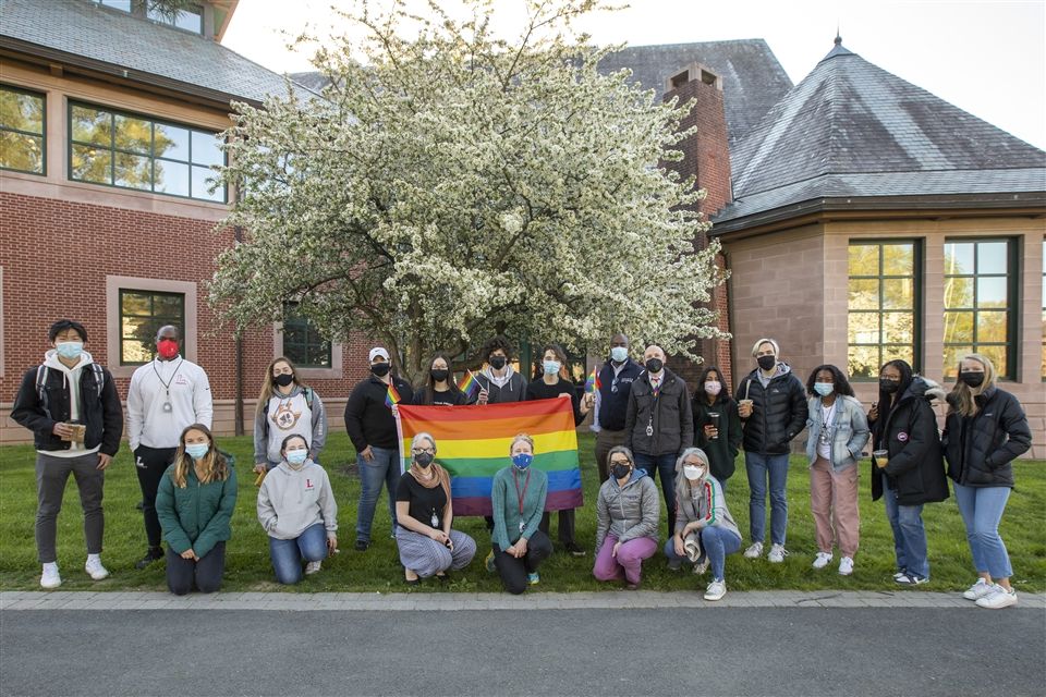 Lawrenceville Raises Pride Flag on GLSEN Day of Silence News Detail