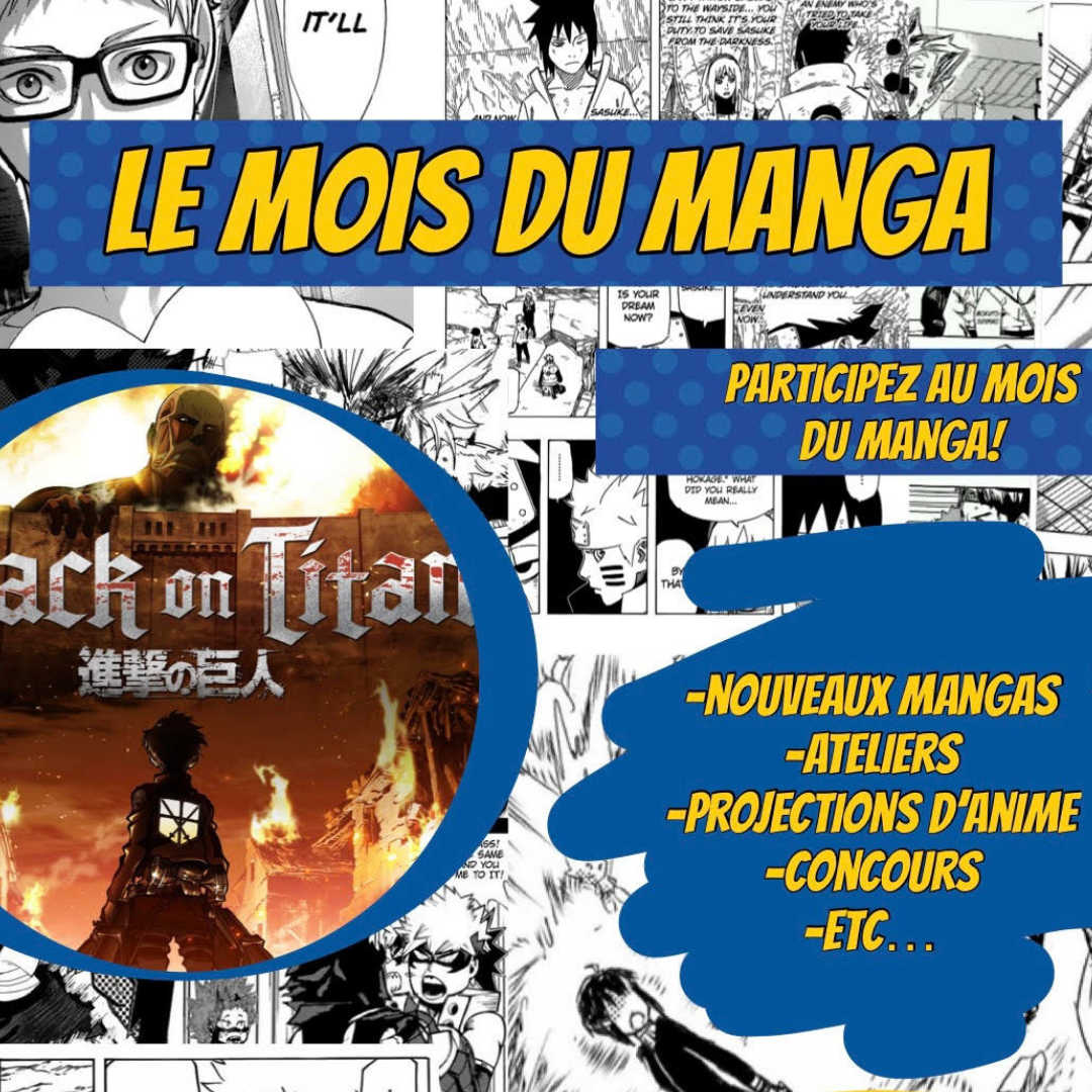 Le « Mois du manga » souligné au CDI | News Detail