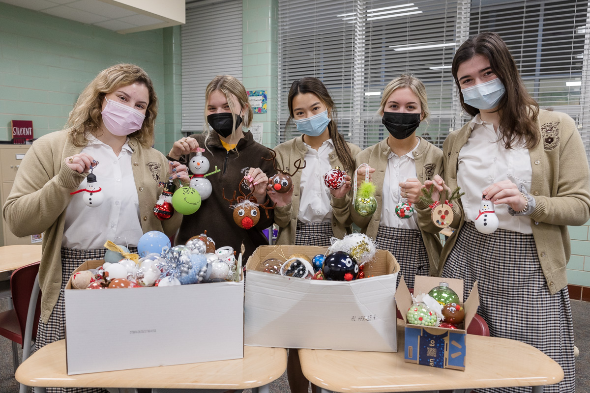 NHS Christmas Ornaments | News Post General - Mount Carmel Academy