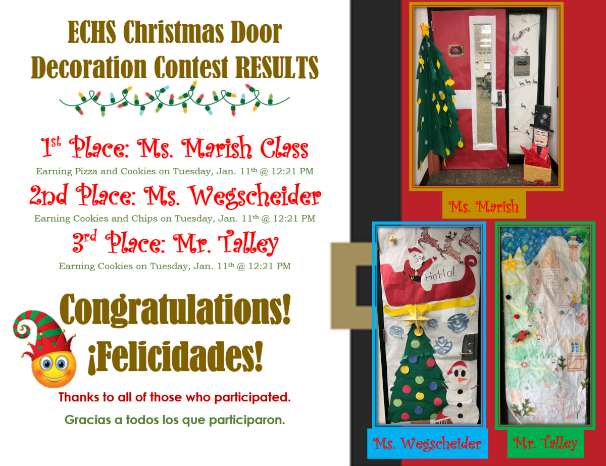 Christmas Door Decorating Contest Post Details Page Early College High