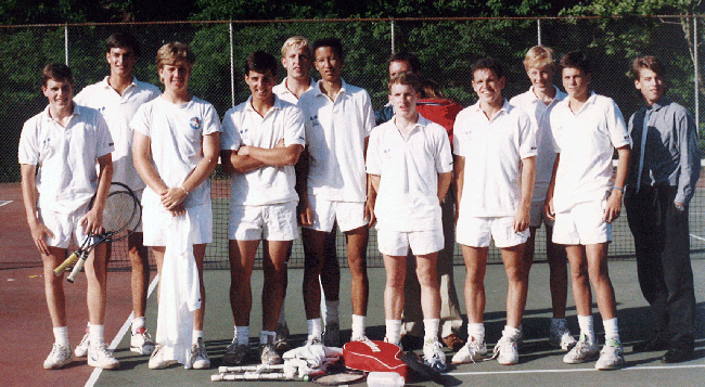 1990 Tennis Team News Stories SCH