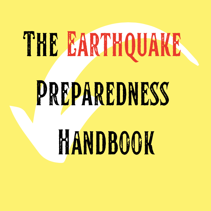 The Earthquake Preparedness Handbook: An MYP Personal Project | Setagaya