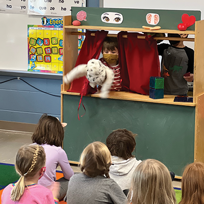 Puppet Show Presented by Grade - Udgam School for Children