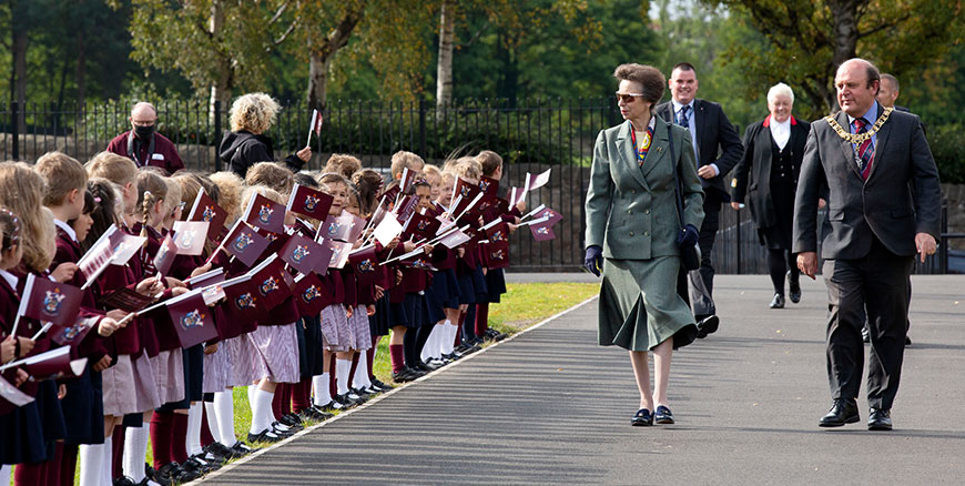 HRH The Princess Royal officially opens John Martin Building | News ...
