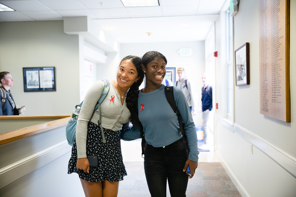 My Silence. My Action Holderness Students Participate in Day of