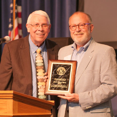 HCS Hosts Retirement Ceremony