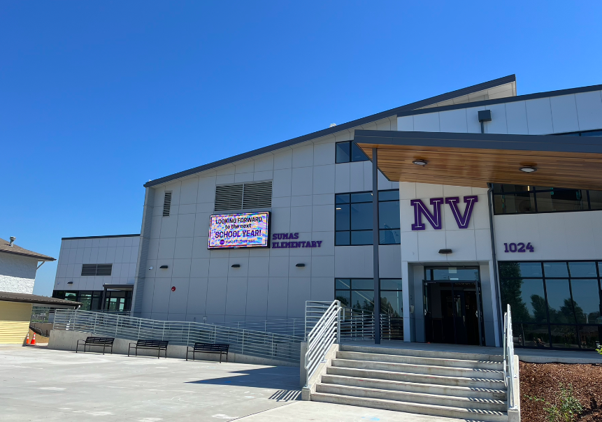 to the New Sumas Elementary Board Post Nooksack Valley