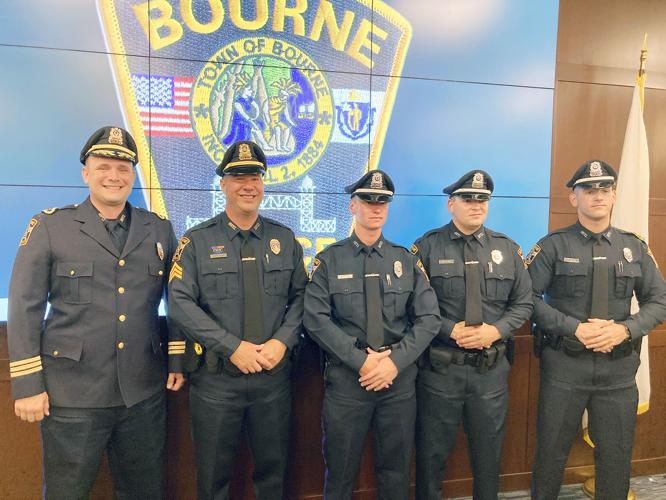 Mingace ‘15 sworn in as an officer at Bourne Police Department Update
