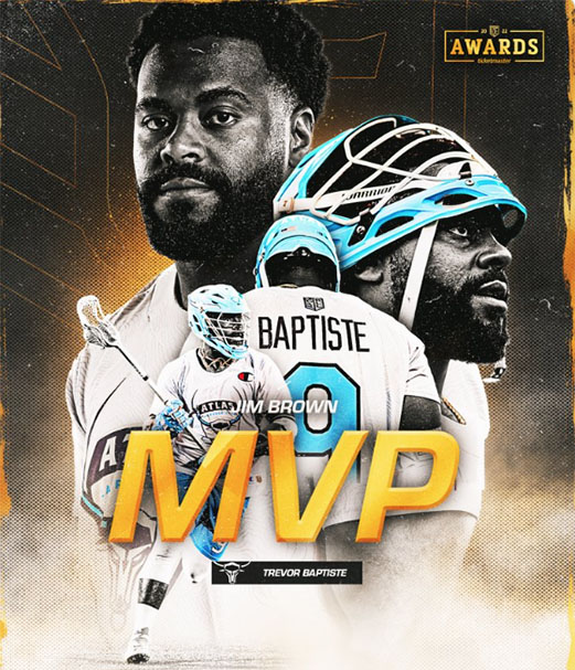 Trevor Baptiste '14 Named Premier Lacrosse League MVP