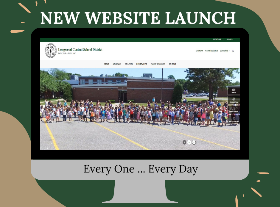 Longwood Central School District Launches New Website News Details