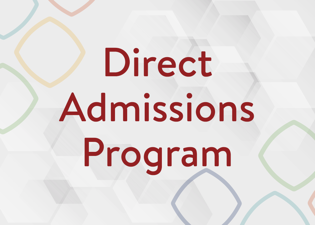 Direct Admissions Program: You Are College Material | article ...