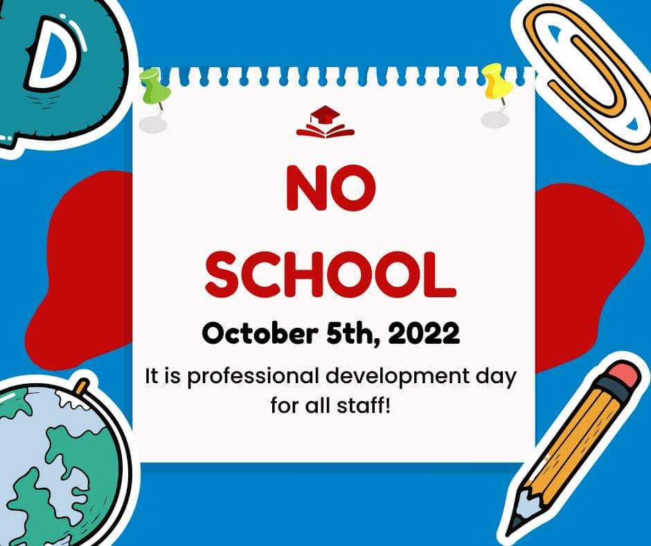 No School October 5 | article