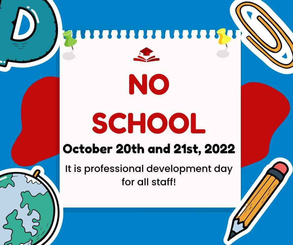 No School - Oct 20 and 21 MEA | article