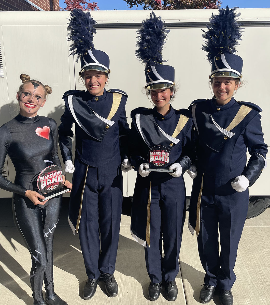 Lemont marching band repeats as Class 3A runnerup at state competition