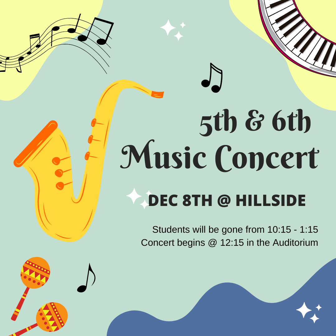 Music Concert for 5th and 6th Graders | News Details