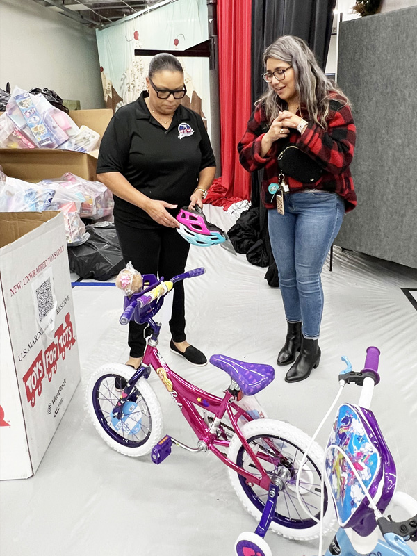 Families Receive Gift of Renewed Hope at District Toys for Tots Store