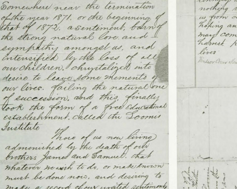 The Loomis Family Testimonial Loomis Chaffee Archives