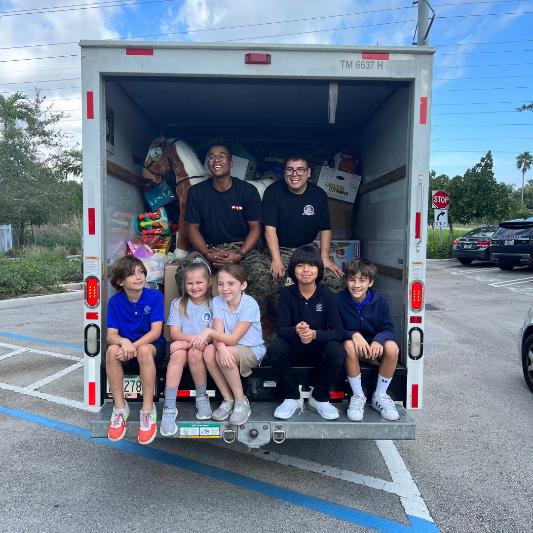 20222023 "Toys for Tots" Holiday Drive News Post Alexander Montessori