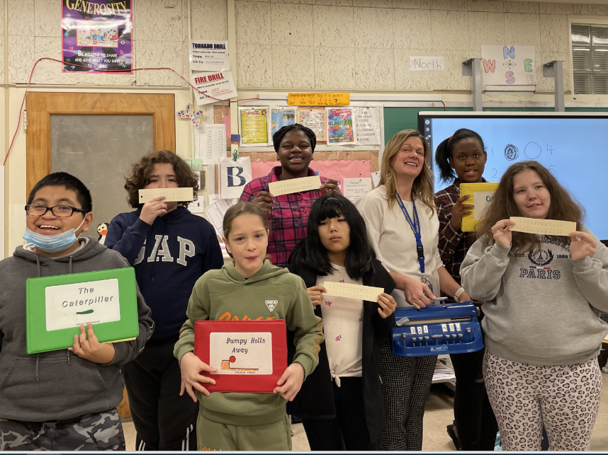 Students celebrate World Braille Day News Story Washingtonville