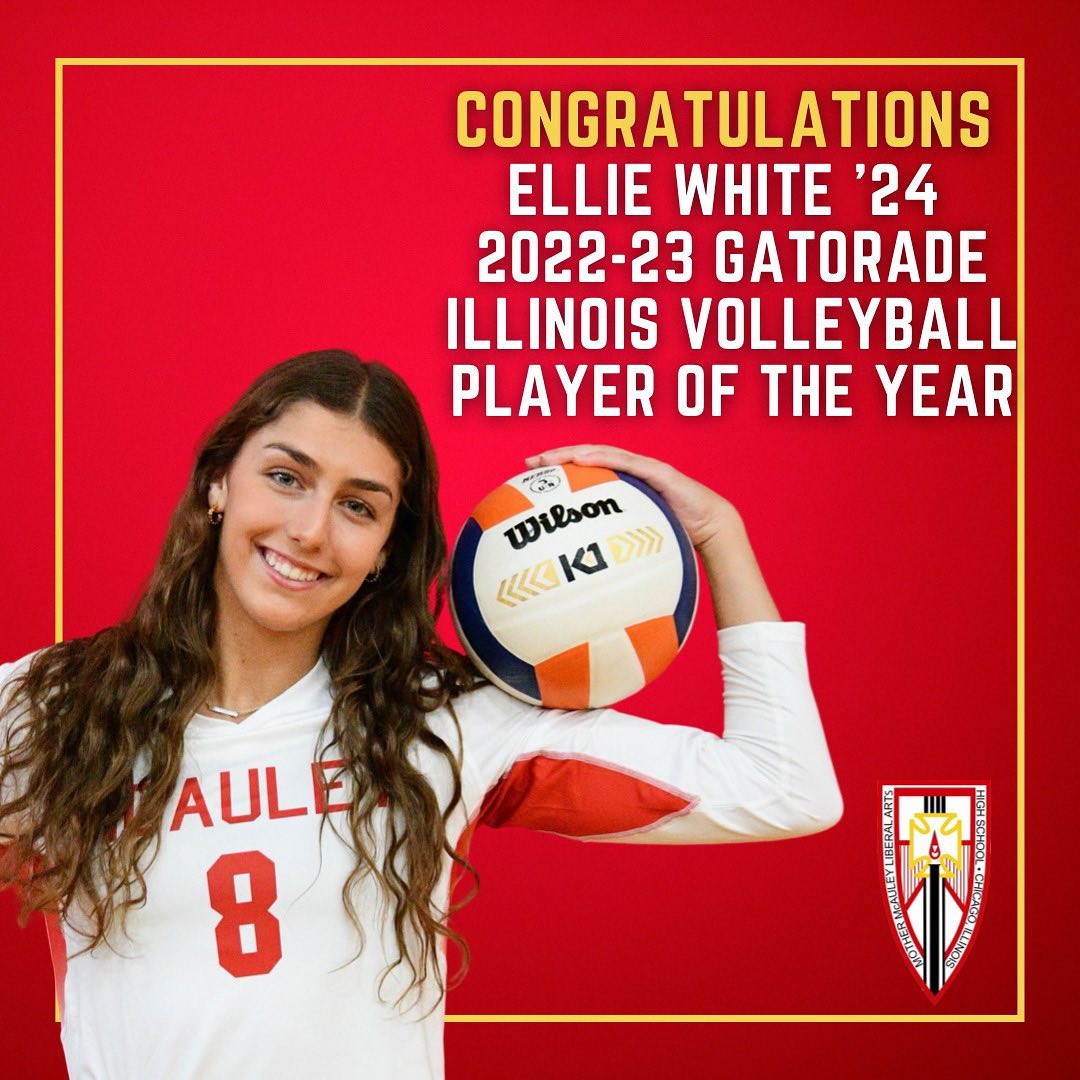 Student Athlete named Gatorade Illinois Volleyball Play of the Year