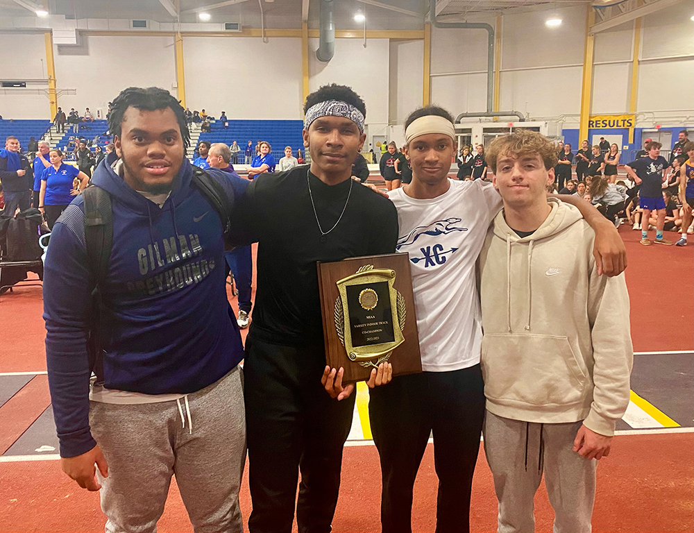 Indoor Track Earns MIAA CoChampionship. News and Events Gilman School