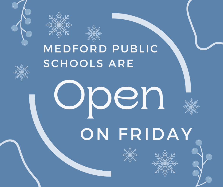 School's Open Tomorrow February 3, 2023 MPS News Post