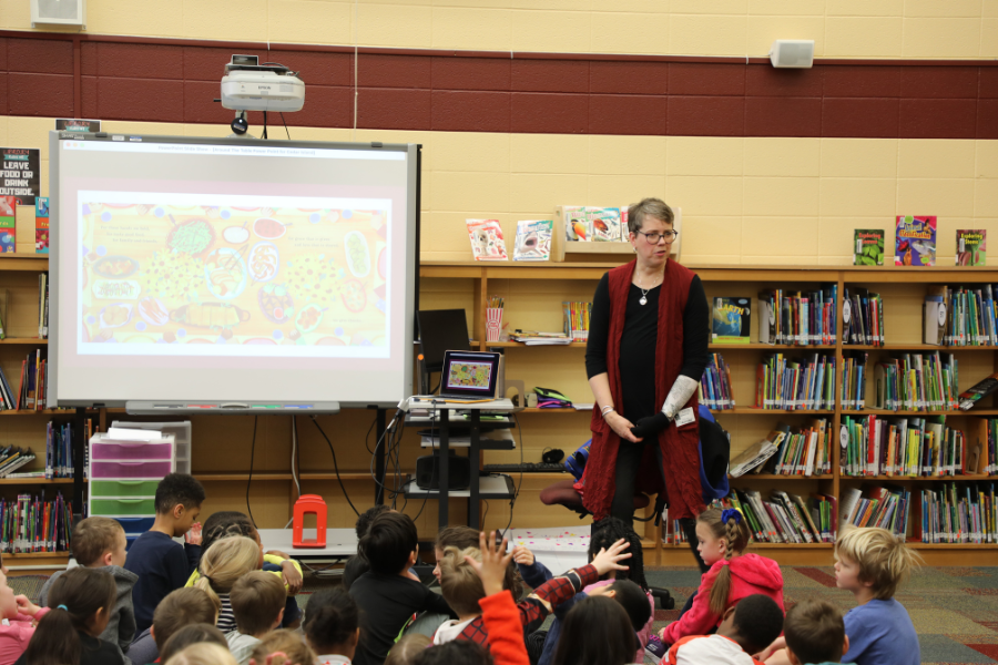 Cedar Island Elementary School scholars visited by Maple Grove author