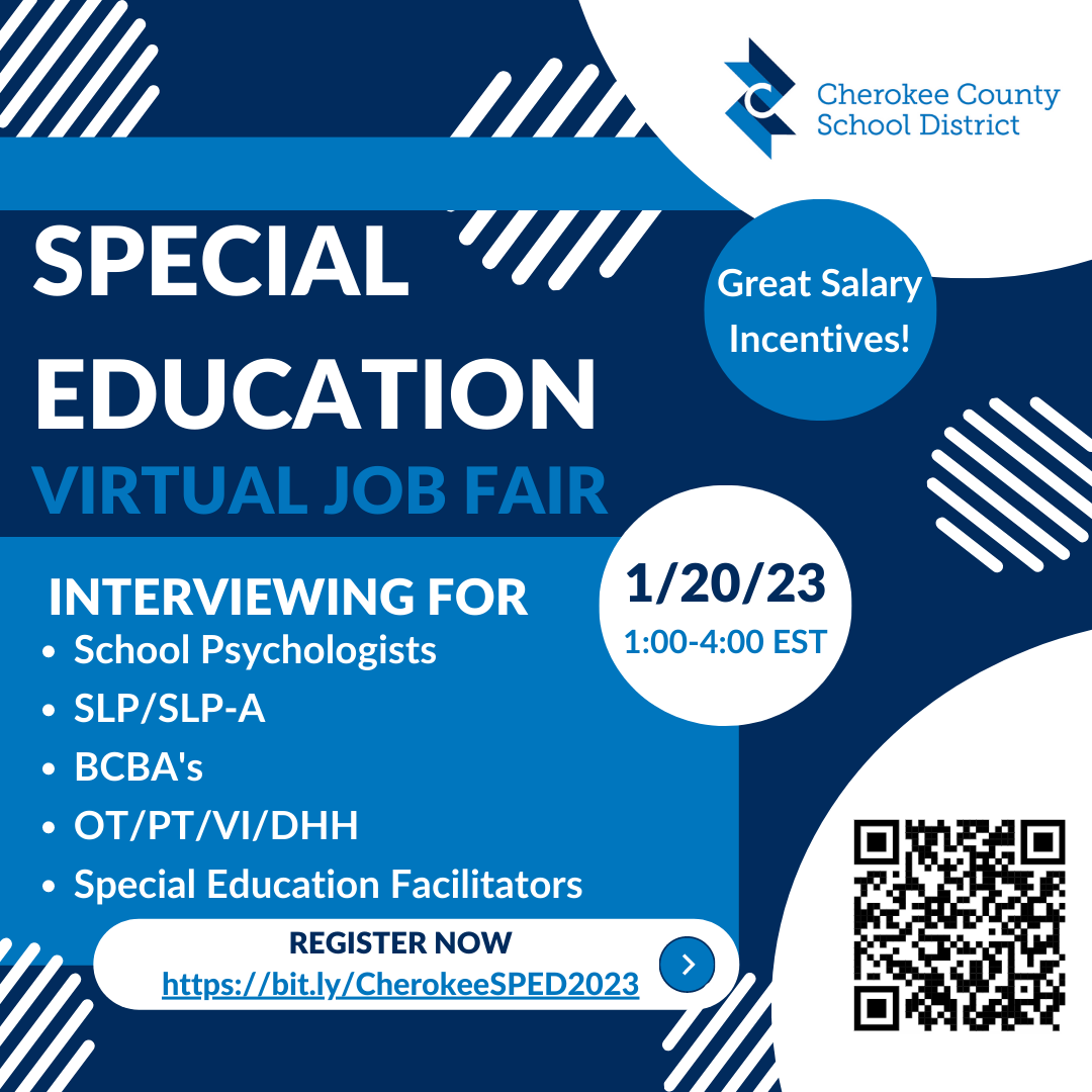 CCSD Job Fair for Special Education Positions on Jan. 20 Post Detail