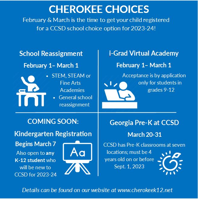 CCSD School Choice Month and New Enrollment Post Detail