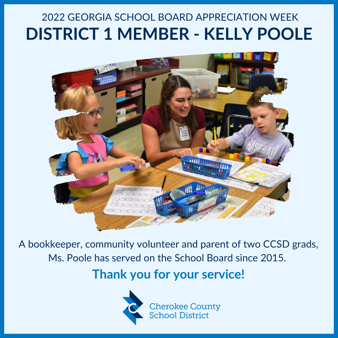 School Board Appreciation Week Thank You, Kelly Poole! [2