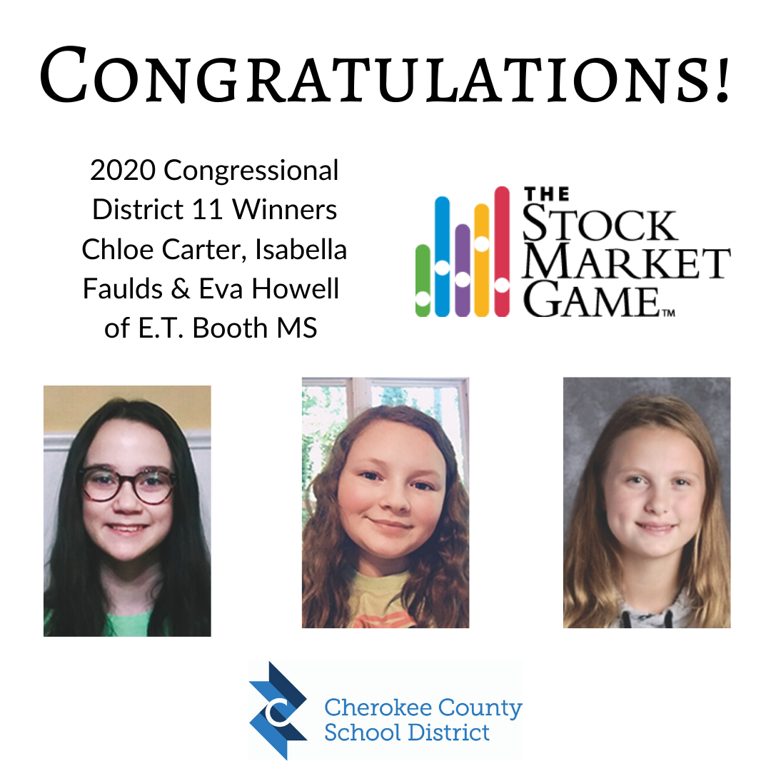 E.T. Booth MS Team Wins Regional Stock Market Competition | Post Detail