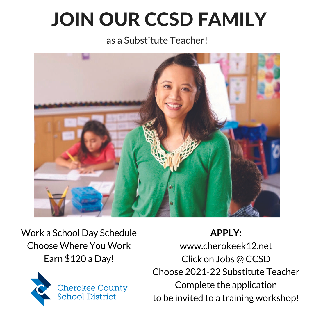 CCSD Substitute Teacher Workshop on Sept. 14 - Apply Now! | Post Detail