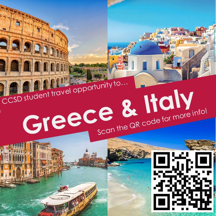 Info Meeting on Nov. 3 for 2024 CCSD High School Europe Trip Post Detail