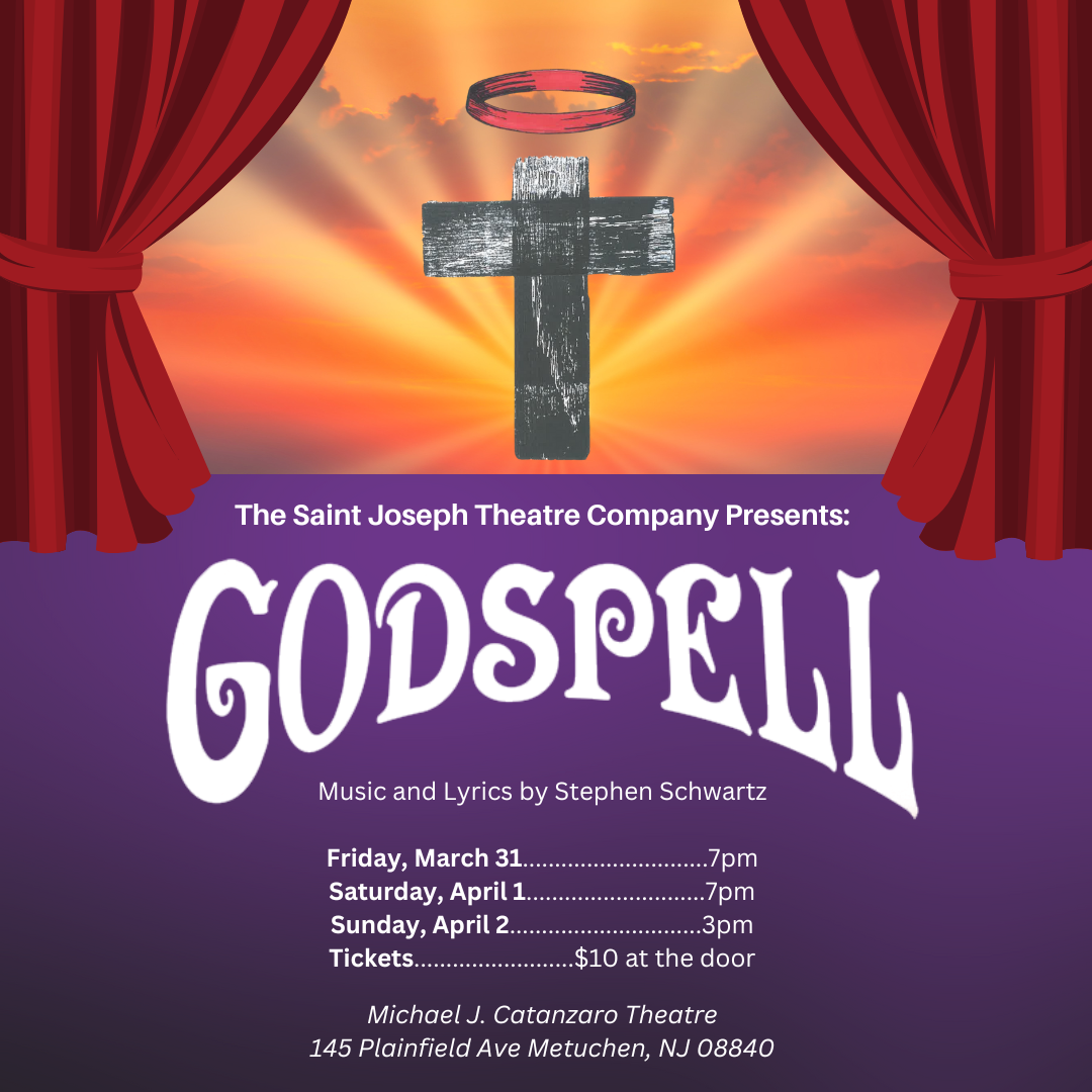 The Saint Joseph Theatre Company Presents Godspell Announcements