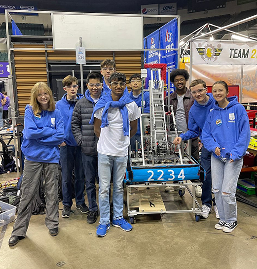Robotics Team Wraps Up Season at Buckeye Regional FRC Competition