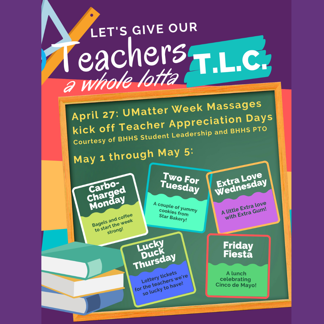 Teacher/Staff Appreciation Week News Post Page