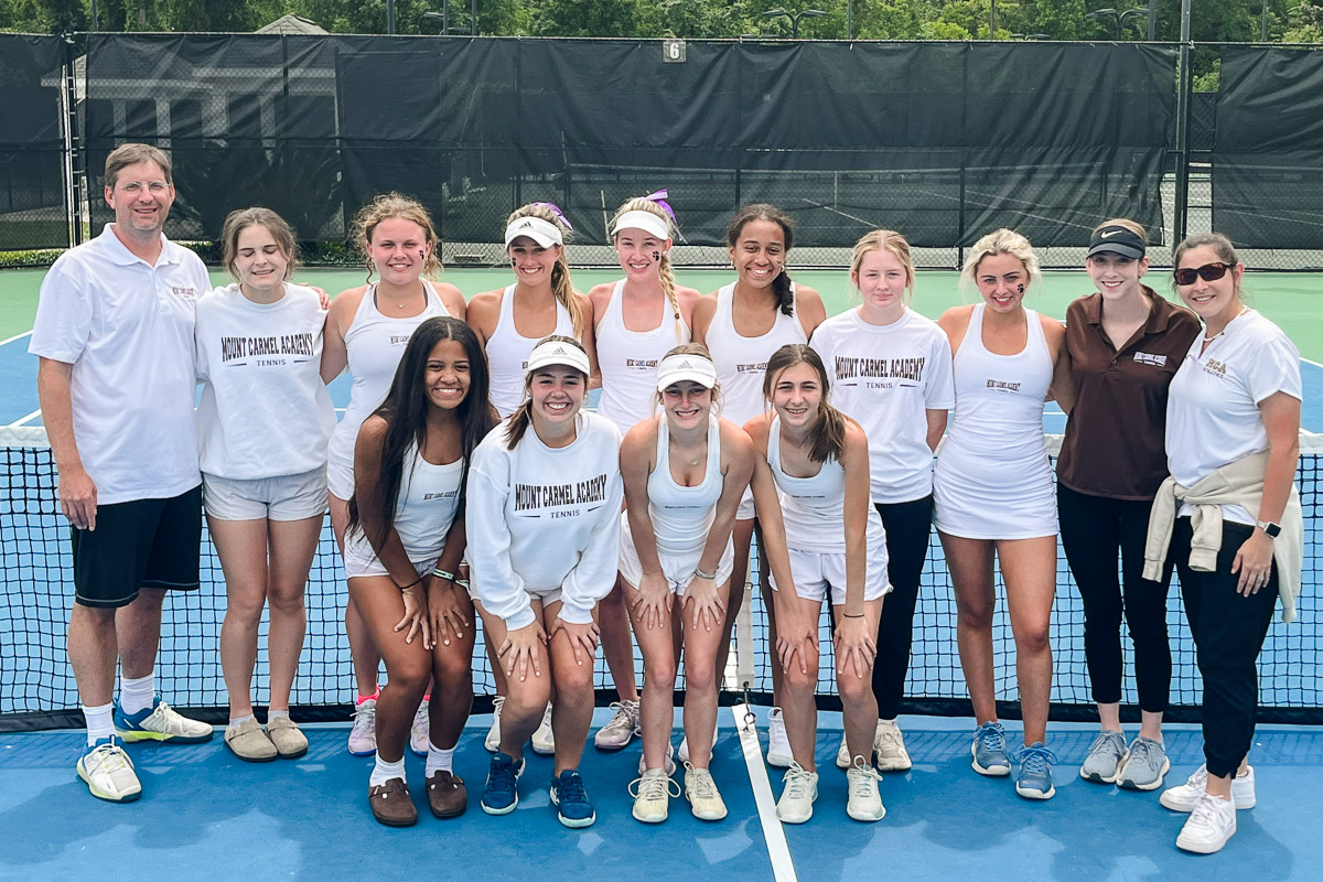 Tennis Regional Champions News Post General Mount Carmel Academy