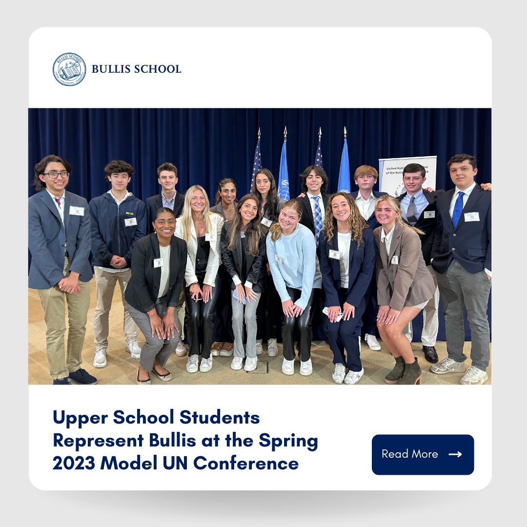 Upper School Students Represent Bullis at the Spring 2023 Model UN ...