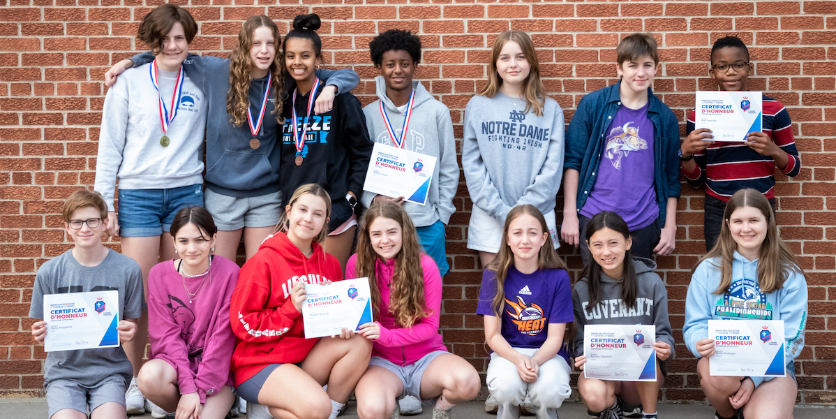 Minnehaha Academy Middle School French Students Place Nationally