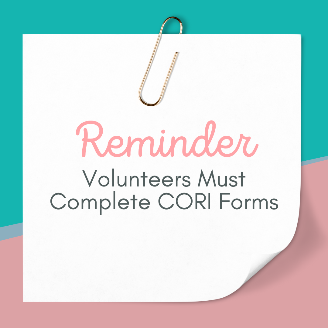 Reminder: Volunteers Must Complete CORI forms | Brooks News Post