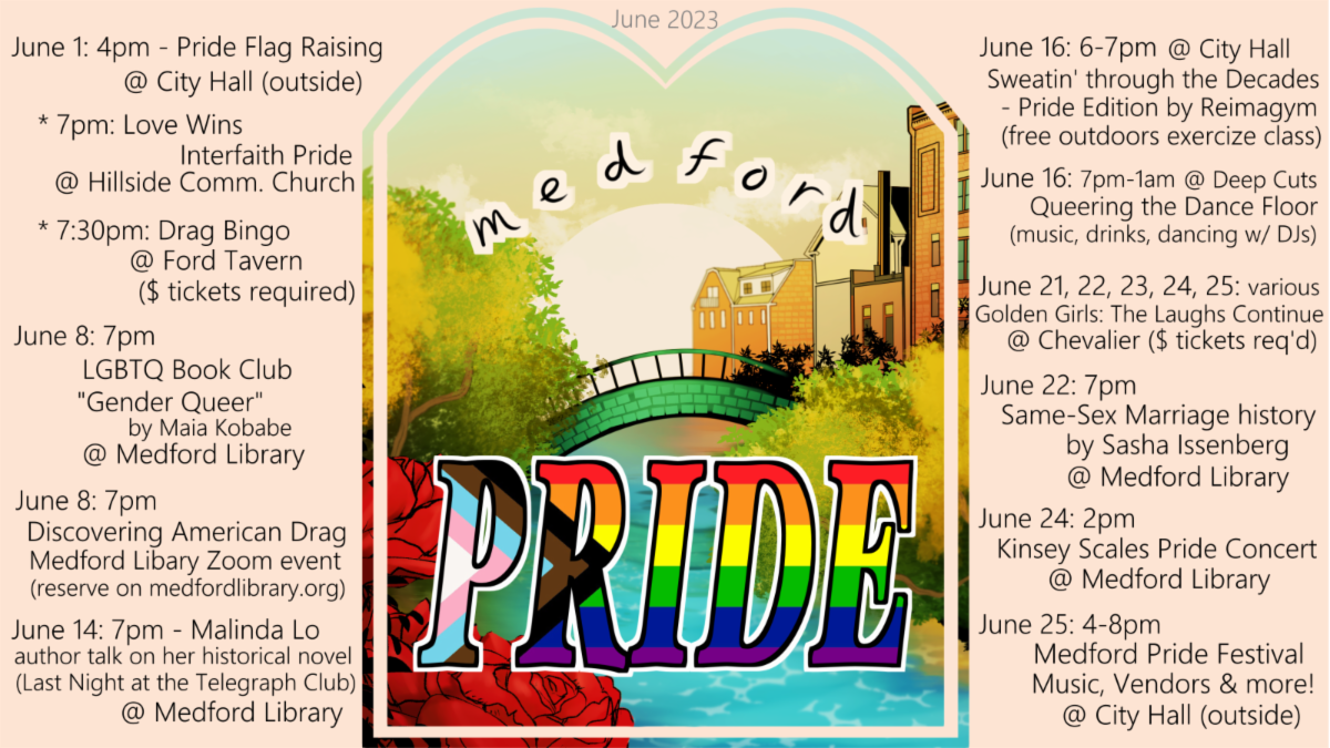 Medford to Hold Several Events During Month Long Pride Celebration