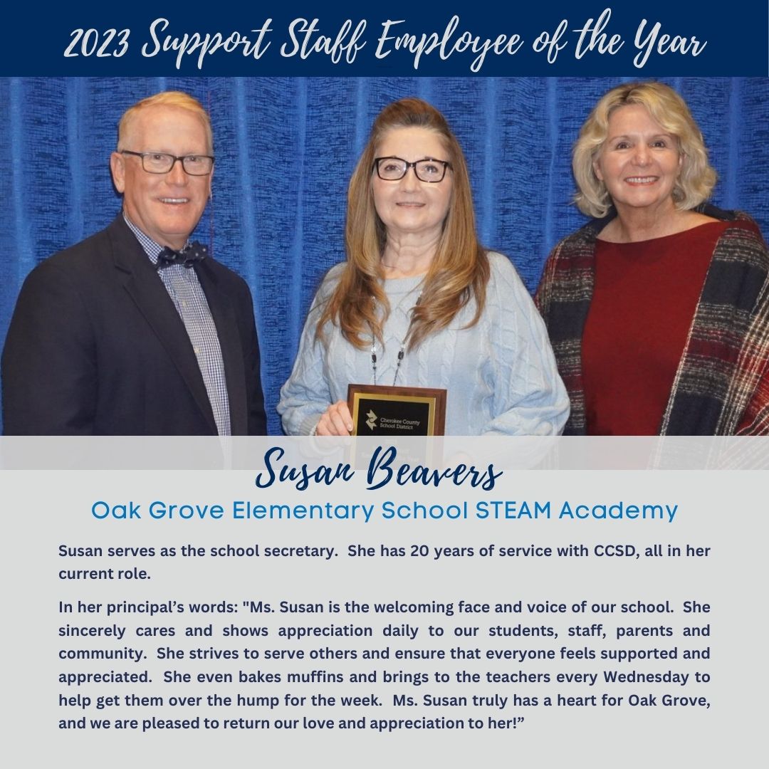 Meet a CCSD 2023 Support Staff Employee of the Year: Susan Beavers of ...