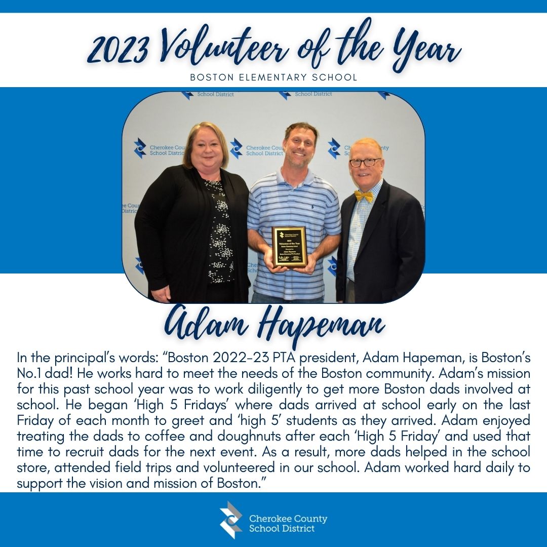 Meet a CCSD 2023 Volunteer of the Year: Adam Hapeman of Boston ...